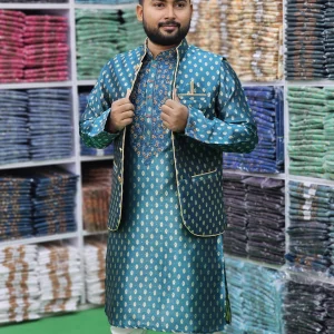 প্রিমিয়াম কাতান কটি পাঞ্জাবি | Code-23